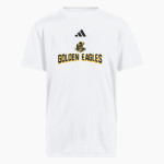 DESERT HOT SPRINGS HIGH SCHOOL GOLDEN EAGLES <span class="pdp-name-mascot">DESERT HOT SPRINGS GOLDEN EAGLES</span> adidas Youth Pregame Short Sleeve Tee Front Thumbnail