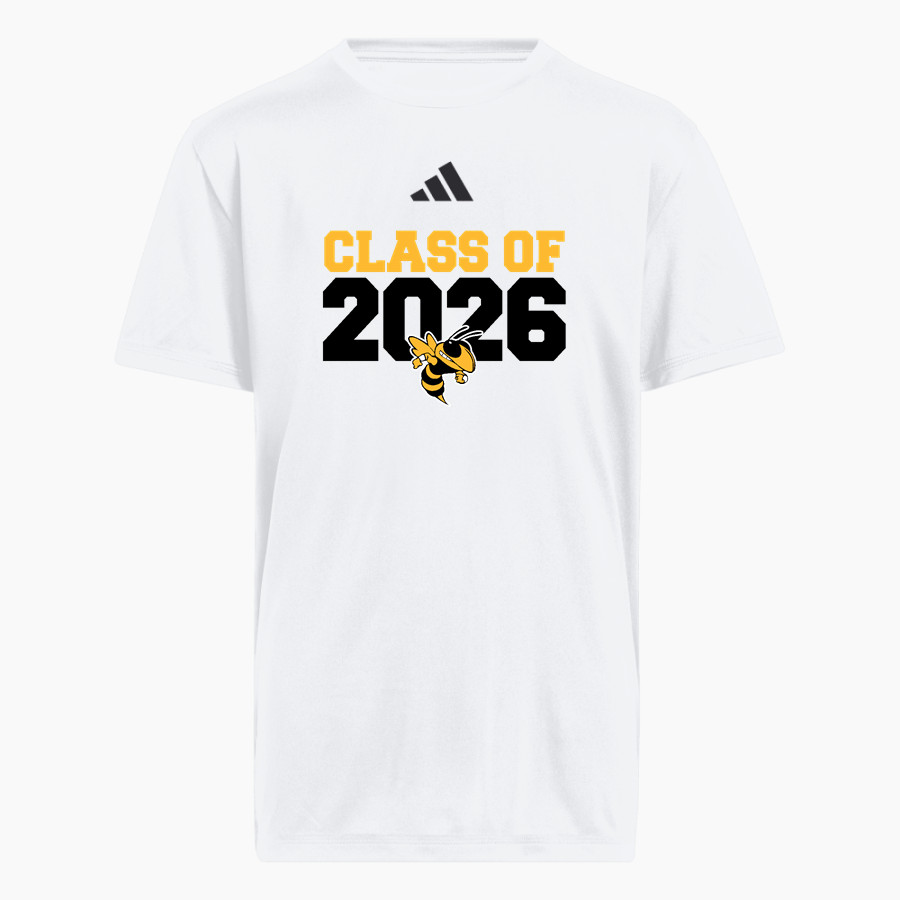 GREENVILLE HIGH SCHOOL HORNETS <span class="pdp-name-mascot">GREENVILLE HORNETS</span> adidas Youth Pregame Short Sleeve Tee
