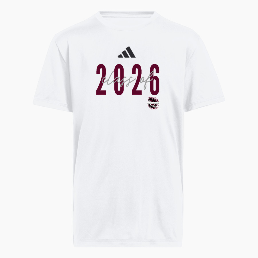 Amherst Hurricanes <span class="pdp-name-mascot">Amherst Hurricanes</span> adidas Youth Pregame Short Sleeve Tee