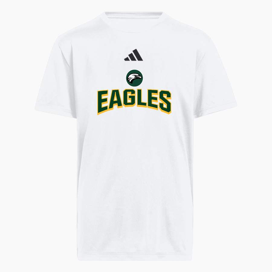 Fuentes Eagles <span class="pdp-name-mascot">Fuentes Eagles</span> adidas Youth Pregame Short Sleeve Tee