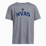 HVAS Hood View Adventist Sch adidas Youth Pregame Short Sleeve Tee Front Thumbnail