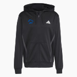 Ruben Dario Cougars <span class="pdp-name-mascot">Ruben Dario Cougars</span> adidas Men's Game & Go Team Issue Full Zip Hoodie Front Thumbnail