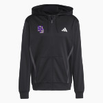 HARDING COUNTY HIGH SCHOOL RANCHERS adidas Men's Game & Go Team Issue Full Zip Hoodie Front Thumbnail