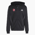 Seminary Cardinals <span class="pdp-name-mascot">Seminary Cardinals</span> adidas Men's Game & Go Team Issue Full Zip Hoodie Front Thumbnail