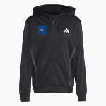 HEARTLAND CHRISTIAN ACADEMY EAGLES <span class="pdp-name-mascot">HEARTLAND EAGLES</span> adidas Men's Game & Go Team Issue Full Zip Hoodie Front Thumbnail