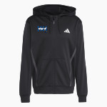 Minnetonka Skippers <span class="pdp-name-mascot">Minnetonka Skippers</span> adidas Men's Game & Go Team Issue Full Zip Hoodie Front Thumbnail