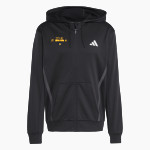 St. JOHN PAUL II CATHOLIC GUARDIANS ONLINE STORE <span class="pdp-name-mascot">JOHN PAUL II GUARDIANS</span> adidas Men's Game & Go Team Issue Full Zip Hoodie Front Thumbnail