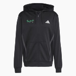 Wisconsin Heights High School Vanguards adidas Men's Game & Go Team Issue Full Zip Hoodie Front Thumbnail