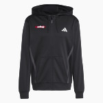 Julius L Matthey Cardinals <span class="pdp-name-mascot">Julius L Matthey Cardinals</span> adidas Men's Game & Go Team Issue Full Zip Hoodie Front Thumbnail