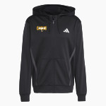 Canjo Cougars <span class="pdp-name-mascot">Canjo Cougars</span> adidas Men's Game & Go Team Issue Full Zip Hoodie Front Thumbnail