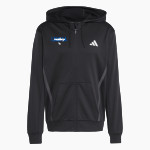 Lomega Raiders <span class="pdp-name-mascot">Lomega Raiders</span> adidas Men's Game & Go Team Issue Full Zip Hoodie Front Thumbnail