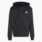 Glencoe-Silver Lake Panthers <span class="pdp-name-mascot">Glencoe Silver-Lake Panthers</span> adidas Men's Game & Go Team Issue Full Zip Hoodie Front Thumbnail