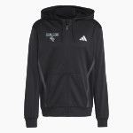 ROSSFORD HIGH SCHOOL BULLDOGS adidas Men's Game & Go Team Issue Full Zip Hoodie Front Thumbnail