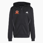 NEW BERLIN HIGH SCHOOL PRETZELS <span class="pdp-name-mascot">NEW BERLIN PRETZELS</span> adidas Men's Game & Go Team Issue Full Zip Hoodie Front Thumbnail