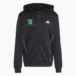 SEMINOLE COUNTY HIGH SCHOOL INDIANS adidas Men's Game & Go Team Issue Full Zip Hoodie Front Thumbnail