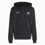 HOLLAND HIGH SCHOOL HORNETS <span class="pdp-name-mascot">HOLLAND HORNETS</span> adidas Men's Game & Go Team Issue Full Zip Hoodie Front Thumbnail