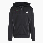 SEMINOLE COUNTY HIGH SCHOOL INDIANS <span class="pdp-name-mascot">SEMINOLE COUNTY INDIANS</span> adidas Men's Game & Go Team Issue Full Zip Hoodie Front Thumbnail