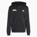 Austin T Levy Broncos <span class="pdp-name-mascot">Austin T Levy Broncos</span> adidas Men's Game & Go Team Issue Full Zip Hoodie Front Thumbnail