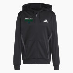 Creekland Grizzlies <span class="pdp-name-mascot">Creekland Grizzlies</span> adidas Men's Game & Go Team Issue Full Zip Hoodie Front Thumbnail