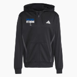 DIAMOND RANCH HIGH SCHOOL PANTHERS adidas Men's Game & Go Team Issue Full Zip Hoodie Front Thumbnail