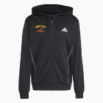 Ridge View Raptors <span class="pdp-name-mascot">Ridge View Raptors</span> adidas Men's Game & Go Team Issue Full Zip Hoodie Front Thumbnail