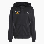 Grant County Braves The Official Online Store <span class="pdp-name-mascot">Grant County Braves</span> adidas Men's Game & Go Team Issue Full Zip Hoodie Front Thumbnail
