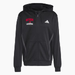 DOVER HIGH SCHOOL LONGHORNS adidas Men's Game & Go Team Issue Full Zip Hoodie Front Thumbnail
