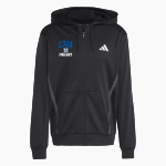 CAM HIGH SCHOOL COUGARS adidas Men's Game & Go Team Issue Full Zip Hoodie Front Thumbnail