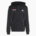Manor Oaks Wr Bowie Cardinals <span class="pdp-name-mascot">Manor Oaks Wr Bowie Cardinals</span> adidas Men's Game & Go Team Issue Full Zip Hoodie Front Thumbnail