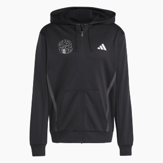 adidas Men's Game & Go Team Issue Full Zip Hoodie
