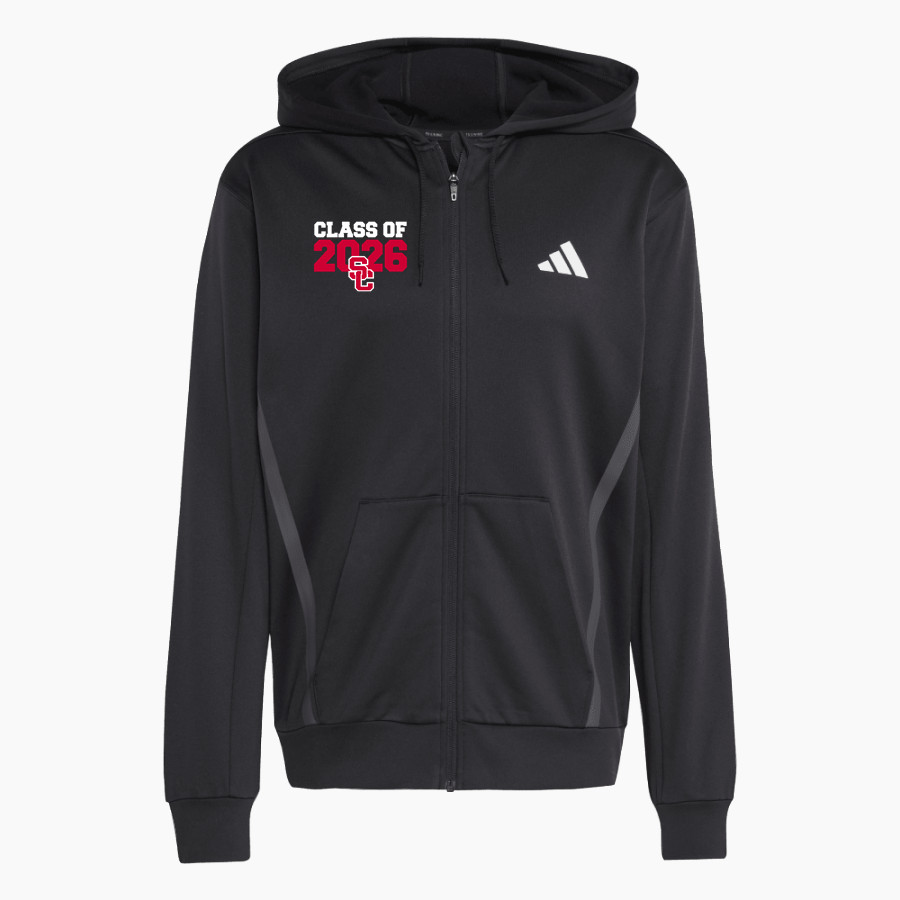 SWARTZ CREEK HIGH SCHOOL DRAGONS <span class="pdp-name-mascot">SWARTZ CREEK DRAGONS</span> adidas Men's Game & Go Team Issue Full Zip Hoodie