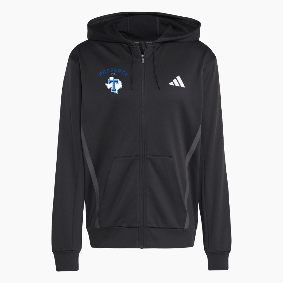 TAHOKA HIGH SCHOOL BULLDOGS <span class="pdp-name-mascot">TAHOKA BULLDOGS</span> adidas Men's Game & Go Team Issue Full Zip Hoodie