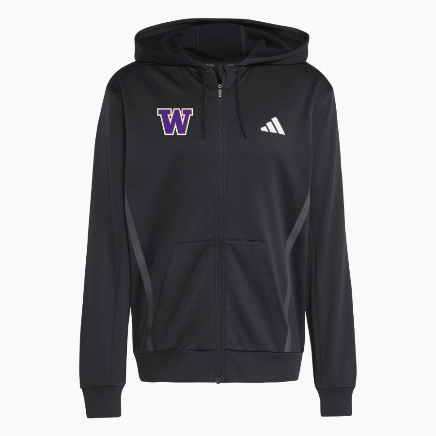 Wickenburg Wranglers <span class="pdp-name-mascot">Wickenburg Eagles</span> adidas Men's Game & Go Team Issue Full Zip Hoodie
