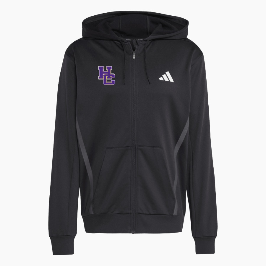 HARDING COUNTY HIGH SCHOOL RANCHERS adidas Men's Game & Go Team Issue Full Zip Hoodie
