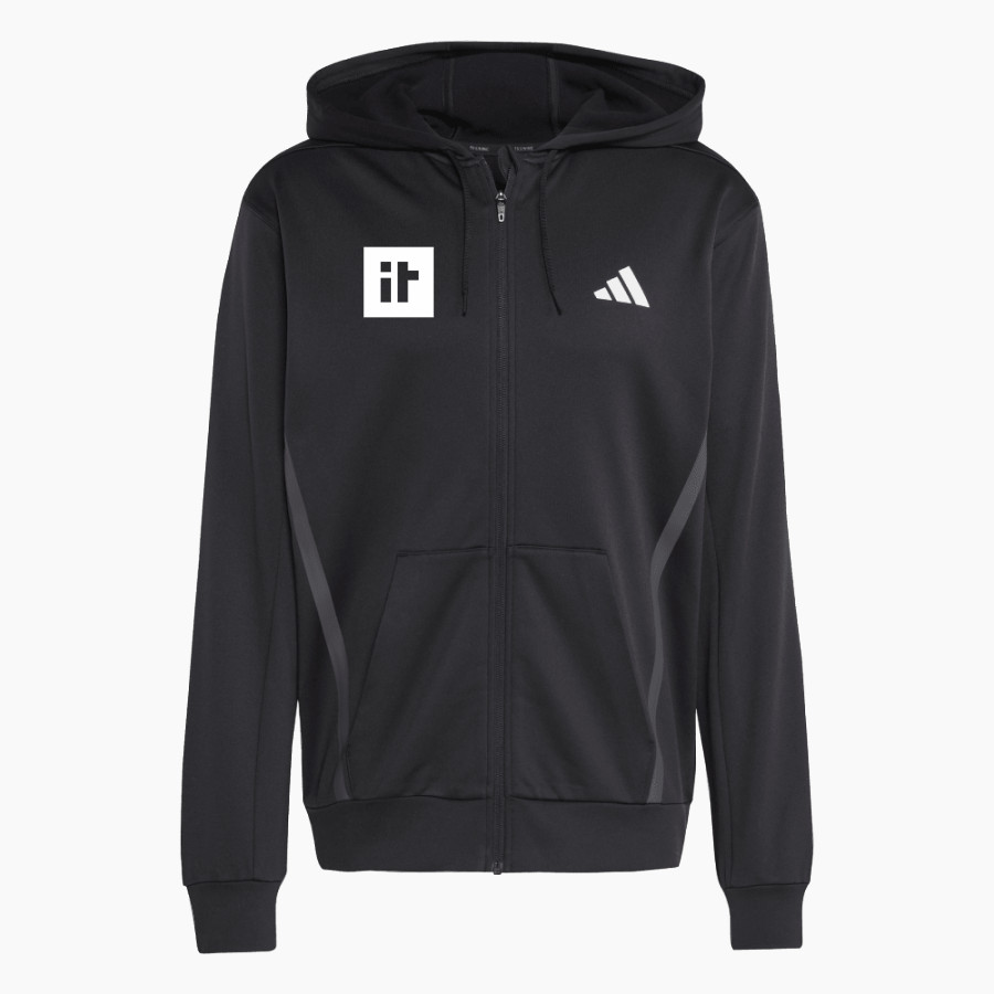 ITOWN Prep ITOWN <span class="pdp-name-mascot">ITOWN Prep</span> adidas Men's Game & Go Team Issue Full Zip Hoodie