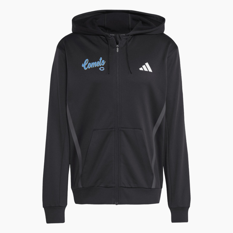 CHANUTE HIGH SCHOOL COMETS adidas Men's Game & Go Team Issue Full Zip Hoodie