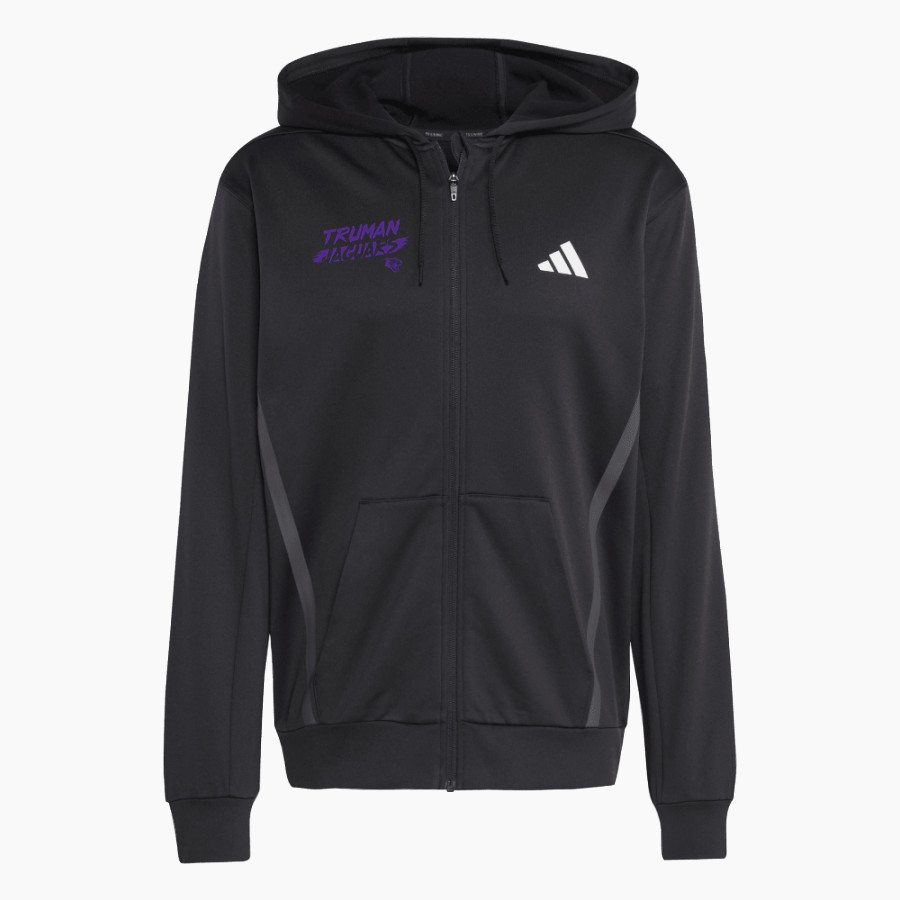 Truman Jaguars adidas Men's Game & Go Team Issue Full Zip Hoodie