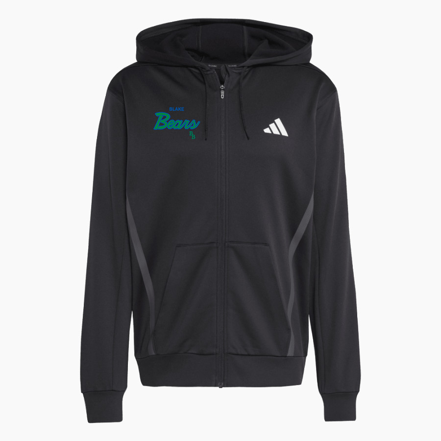 The Blake School BEARS ONLINE STORE <span class="pdp-name-mascot">Blake Bears</span> adidas Men's Game & Go Team Issue Full Zip Hoodie