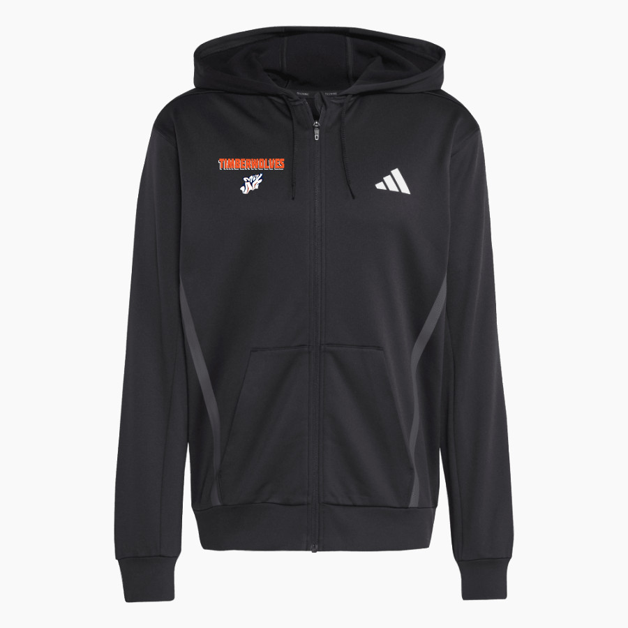 Shirley C Heim Timberwolves <span class="pdp-name-mascot">Shirley C Heim Timberwolves</span> adidas Men's Game & Go Team Issue Full Zip Hoodie