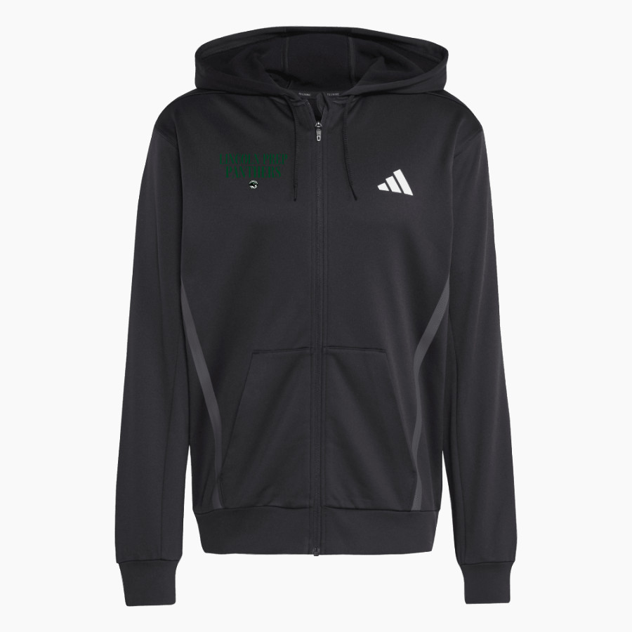 LINCOLN PREPARATORY HIGH SCHOOL PANTHERS <span class="pdp-name-mascot">LINCOLN PREP PANTHERS</span> adidas Men's Game & Go Team Issue Full Zip Hoodie