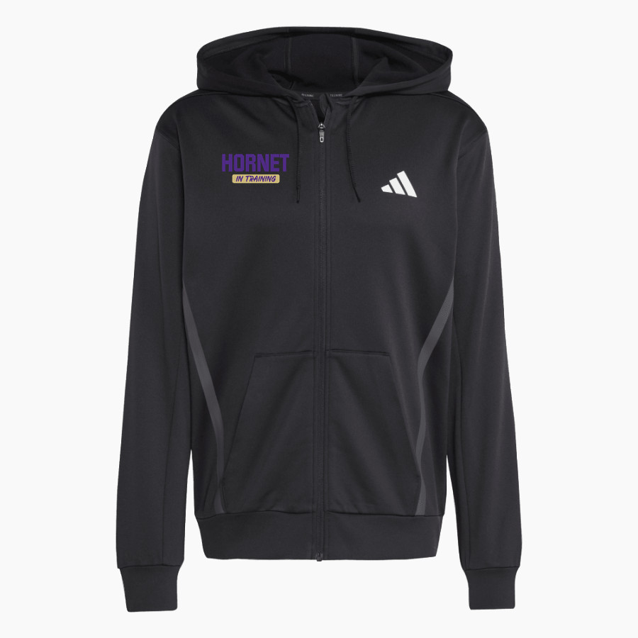 HOLLAND HIGH SCHOOL HORNETS <span class="pdp-name-mascot">HOLLAND HORNETS</span> adidas Men's Game & Go Team Issue Full Zip Hoodie
