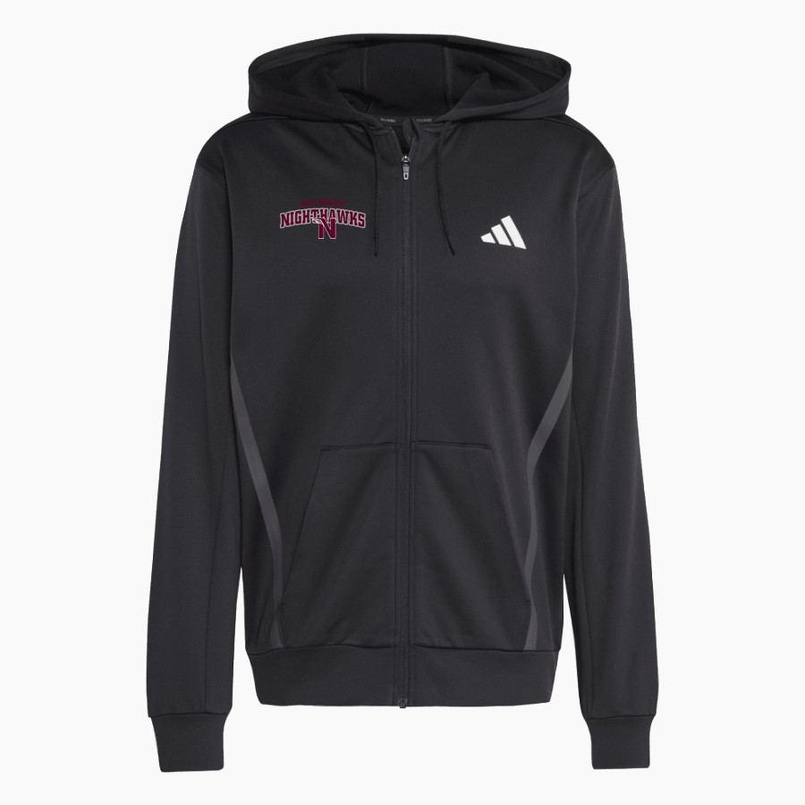NATOMAS HIGH SCHOOL NIGHTHAWKS <span class="pdp-name-mascot">NATOMAS NIGHTHAWKS</span> adidas Men's Game & Go Team Issue Full Zip Hoodie