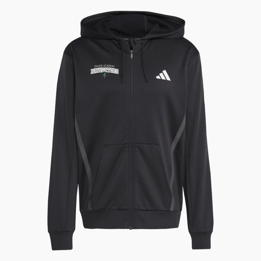 SALEM ACADEMY Navigators <span class="pdp-name-mascot">SALEM ACADEMY Navigators</span> adidas Men's Game & Go Team Issue Full Zip Hoodie