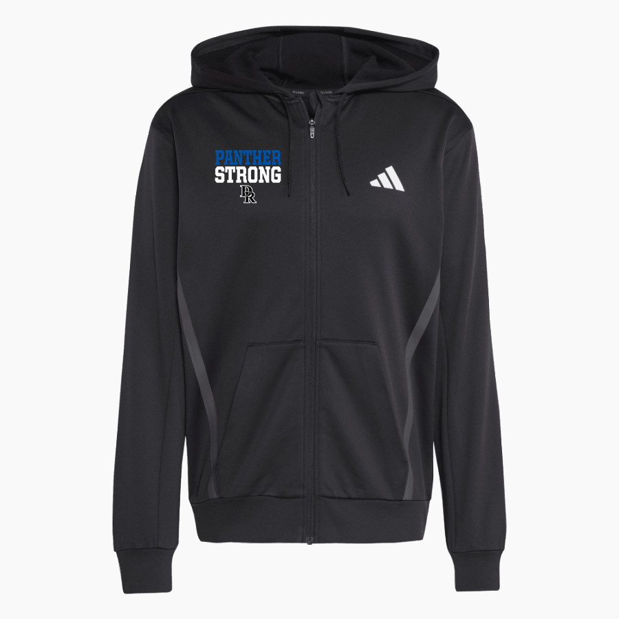 DIAMOND RANCH HIGH SCHOOL PANTHERS adidas Men's Game & Go Team Issue Full Zip Hoodie