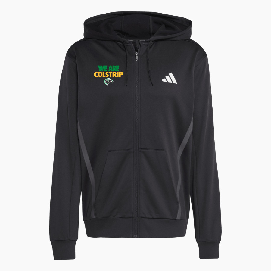 COLSTRIP HIGH SCHOOL COLTS <span class="pdp-name-mascot">COLSTRIP COLTS/FILLIES</span> adidas Men's Game & Go Team Issue Full Zip Hoodie