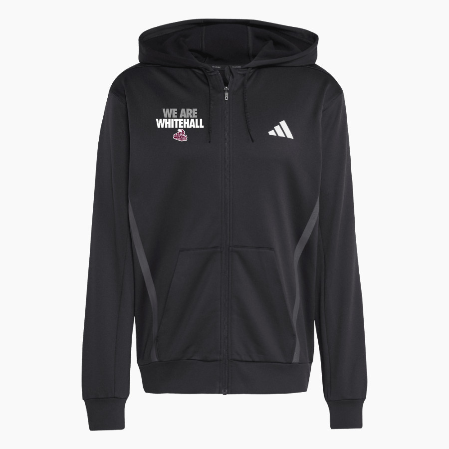 Whitehall Railroaders <span class="pdp-name-mascot">Whitehall Railroaders</span> adidas Men's Game & Go Team Issue Full Zip Hoodie