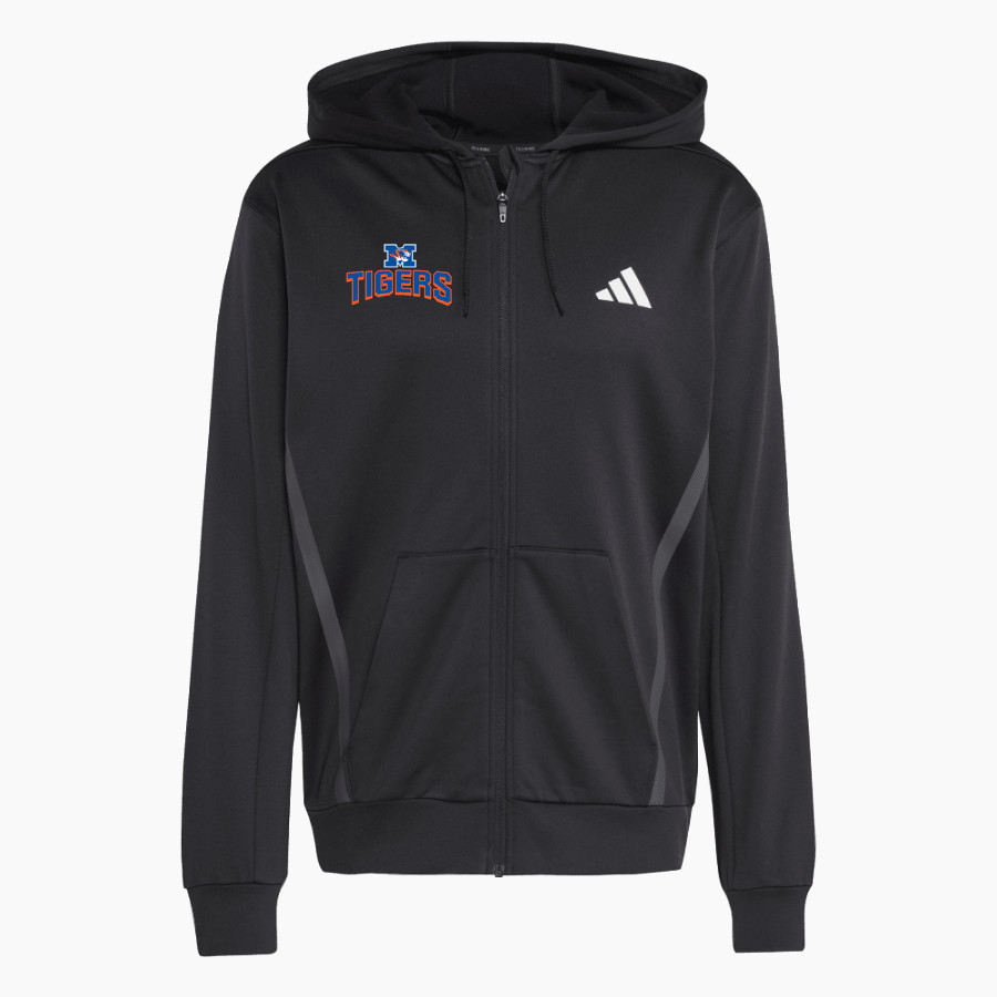Marshall County Tigers <span class="pdp-name-mascot">Marshall County Tigers</span> adidas Men's Game & Go Team Issue Full Zip Hoodie