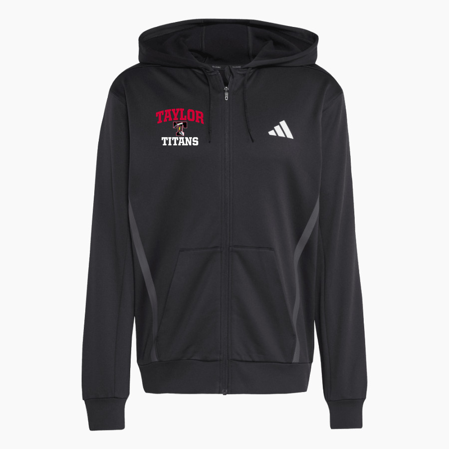 TAYLOR HIGH SCHOOL TITANS adidas Men's Game & Go Team Issue Full Zip Hoodie