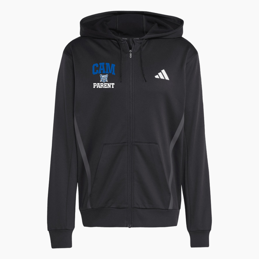 CAM HIGH SCHOOL COUGARS adidas Men's Game & Go Team Issue Full Zip Hoodie