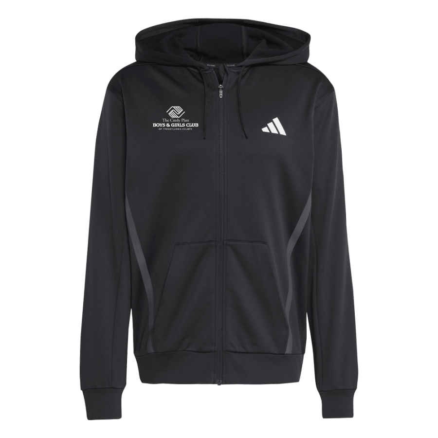 The Cindy Platt Boys & Girls Club of Transylvania County <span class="pdp-name-mascot">The Cindy Platt Boys & Girls Club of Transylvania County</span> adidas Men's Game & Go Team Issue Full Zip Hoodie